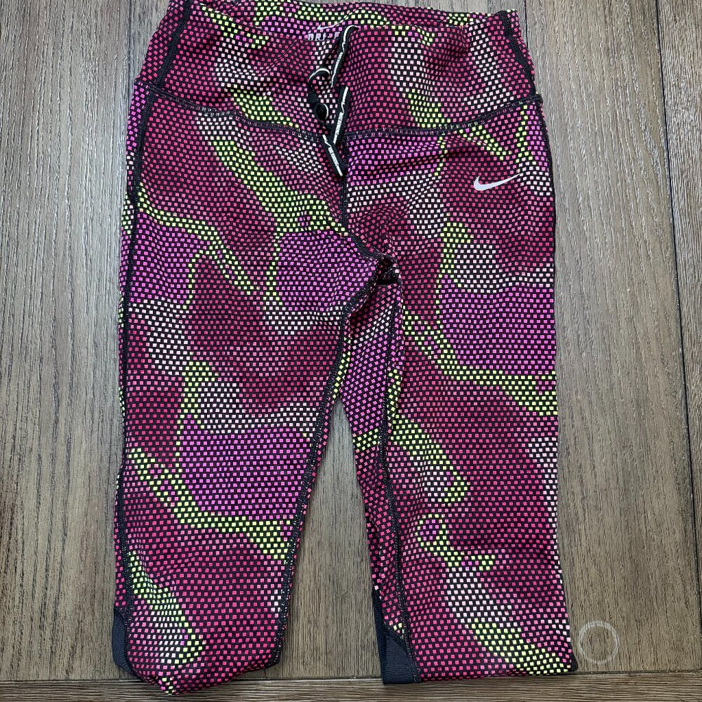 Nike Running Women’s Dri-Fit Leggings Blue Sz Small